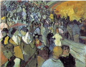 Vincent Van Gogh : Spectators in the Arena